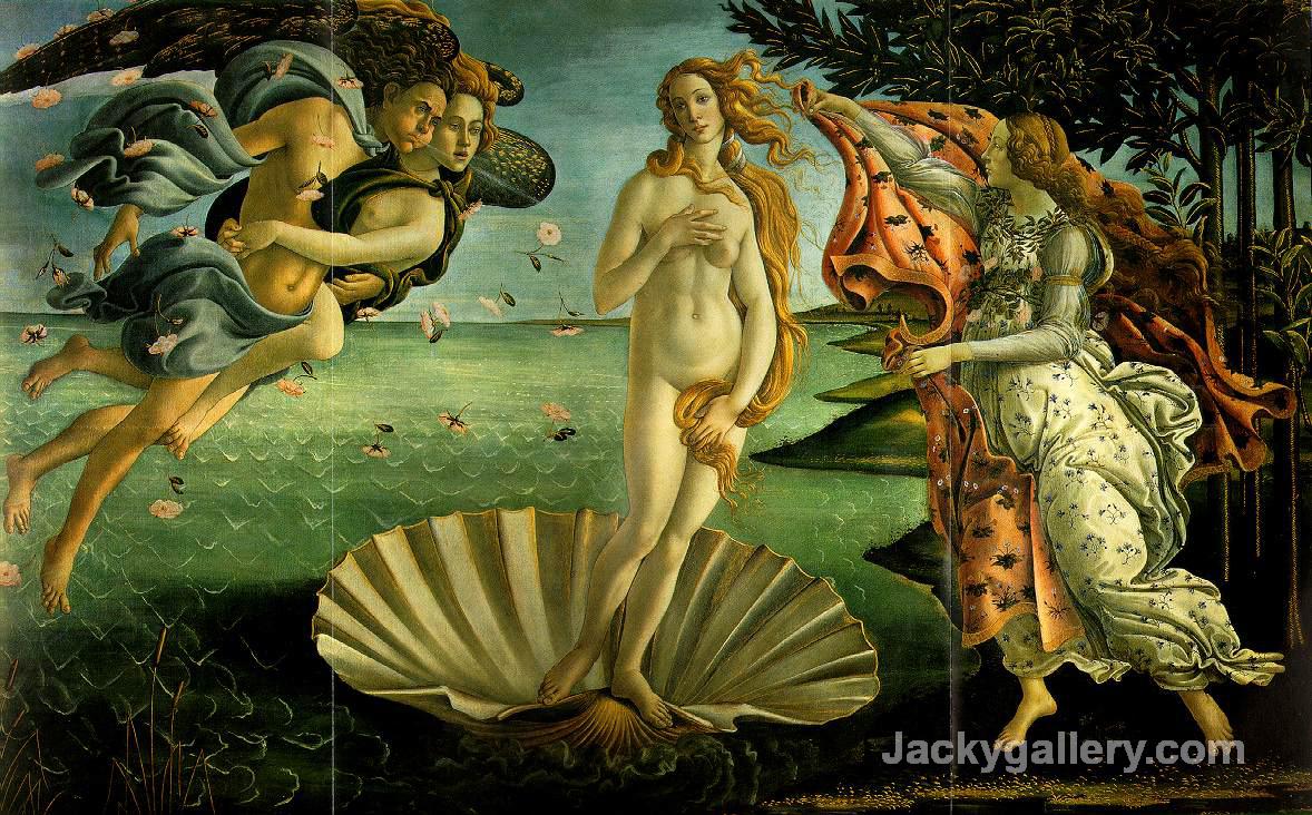 Birth of Venus II by Sandro Botticelli paintings reproduction